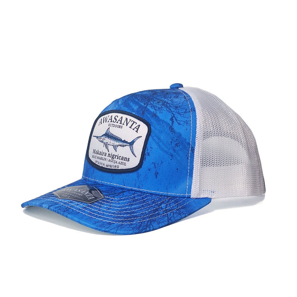 AGUJA AZUL 112 CAMO/WHITE TRUCKER