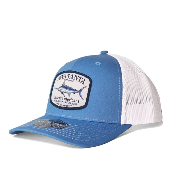 AGUJA AZUL 112 BLUE/WHITE TRUCKER