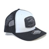 BABA 112 WHITE/BLACK TRUCKER