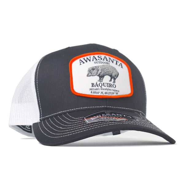 BÁQUIRO 112 BLACK/WHITE TRUCKER