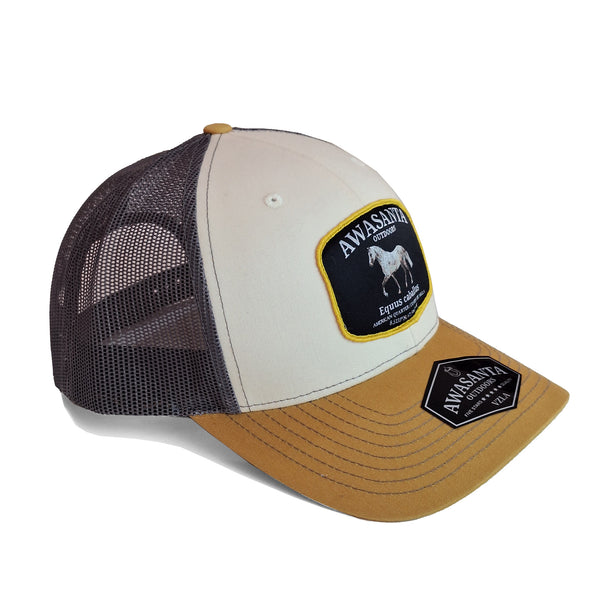 CABALLO 112 KHAKI/GRAY TRUCKER