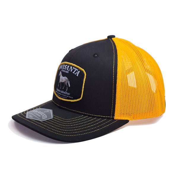 CABALLO 112 BLACK/GOLD TRUCKER