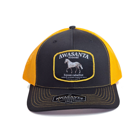 CABALLO 112 BLACK/GOLD TRUCKER