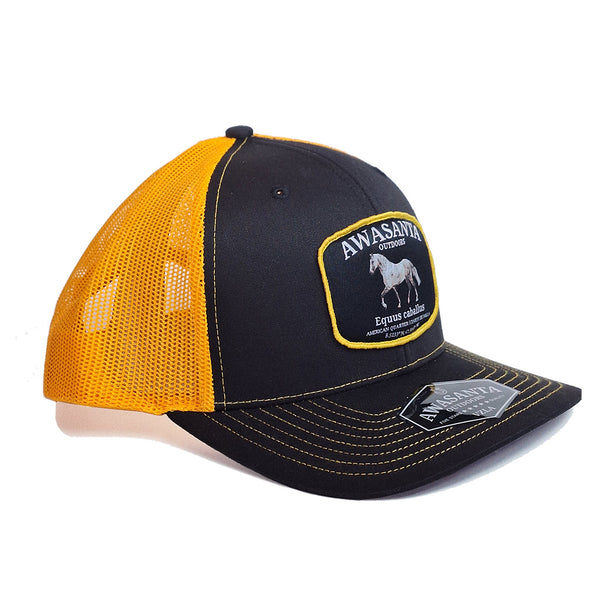 CABALLO 112 BLACK/GOLD TRUCKER