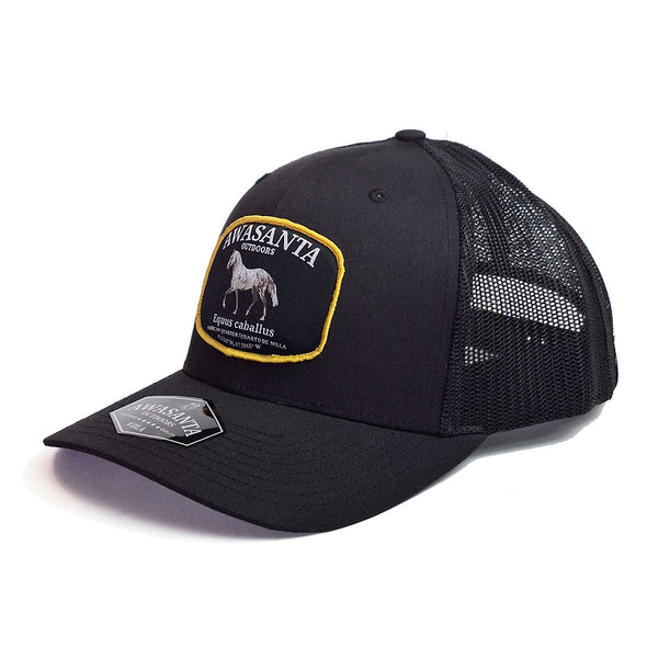 CABALLO 112 BLACK/BLACK TRUCKER