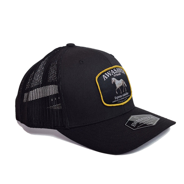 CABALLO 112 BLACK/BLACK TRUCKER