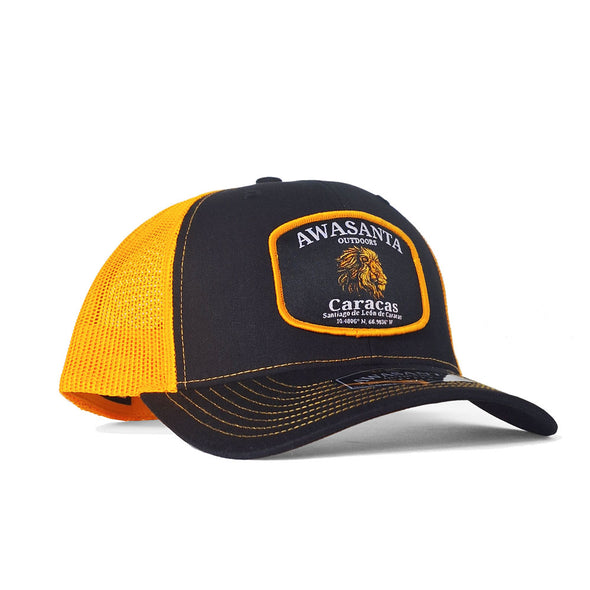 CARACAS 112 BLACK/GOLD TRUCKER