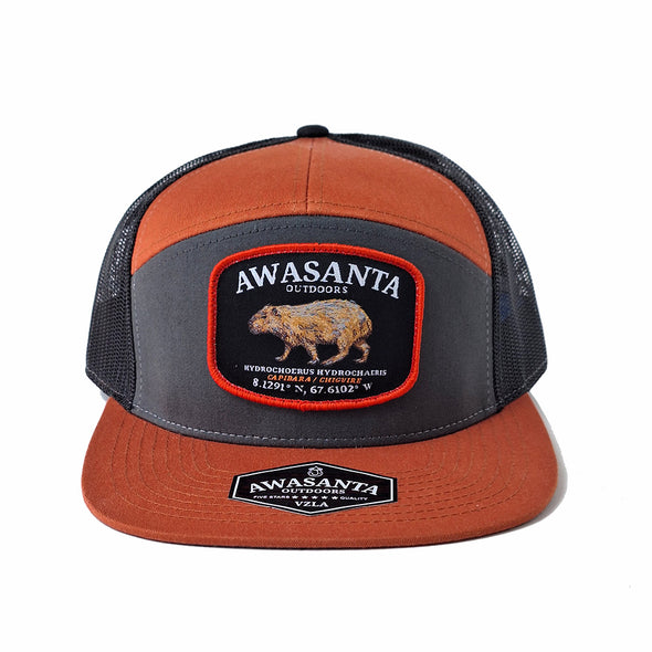 CHIGUIRE 168 GRAY/ORANGE 7 PANNEL TRUCKER