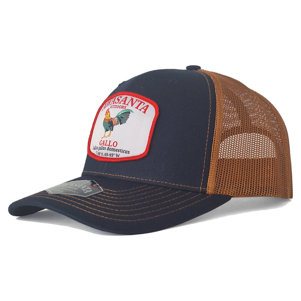 GALLO 112 NAVY/BROWN TRUCKER