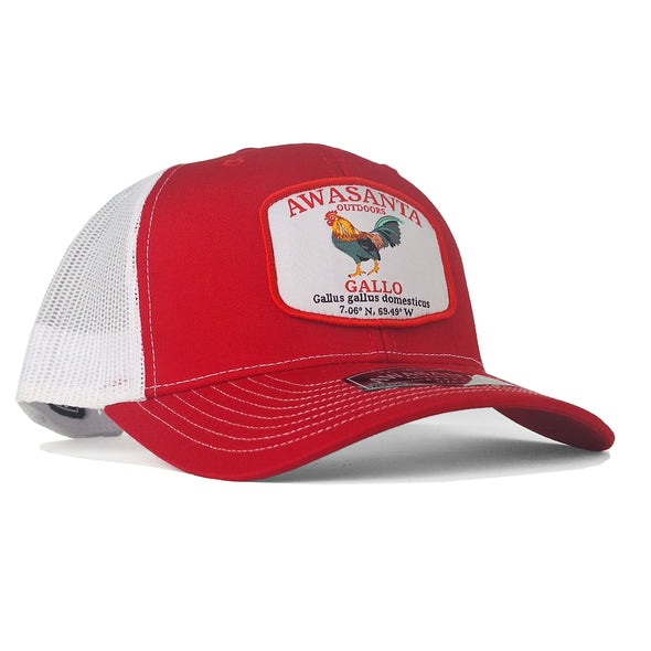 GALLO 112 RED/WHITE TRUCKER