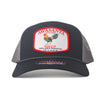 GALLO 112 BLACK/GRAY ROPE TRUCKER