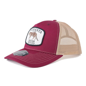 JAGUAR 112 RED/KHAKI TRUCKER