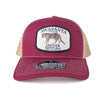 JAGUAR 112 RED/KHAKI TRUCKER