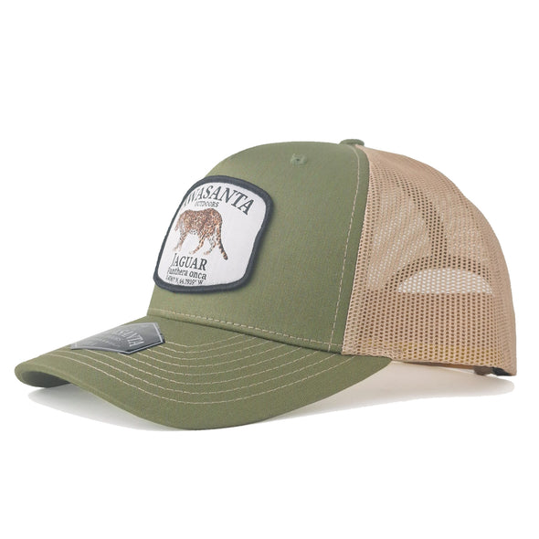 JAGUAR 112 GREEN/KHAKI TRUCKER