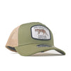 JAGUAR 112 GREEN/KHAKI TRUCKER