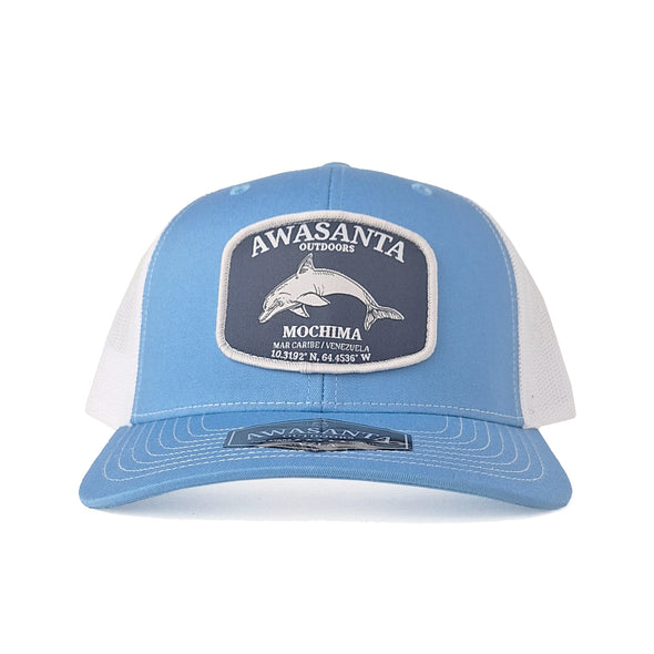 MOCHIMA BLUE/WHITE TRUCKER