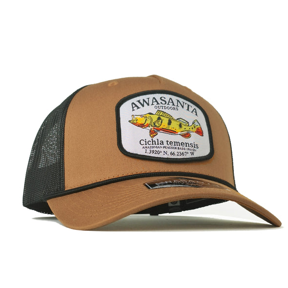 PAVON 112 BROWN/BLACK ROPE TRUCKER