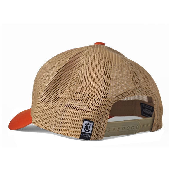 PAVON ORANGE/KHAKI TRUCKER