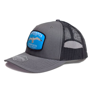 LOS ROQUES 112 DARK GRAY/BLACK TRUCKER