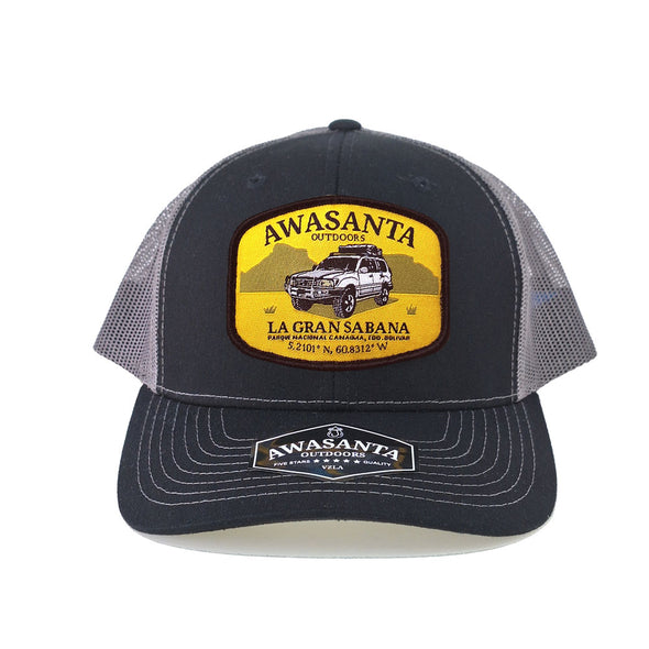 LA GRAN SABANA 112 BLACK/GRAY TRUCKER