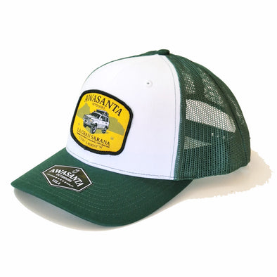 LA GRAN SABANA 112 WHITE/GREEN TRUCKER