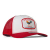 GALLO 112 WHITE/RED TRUCKER