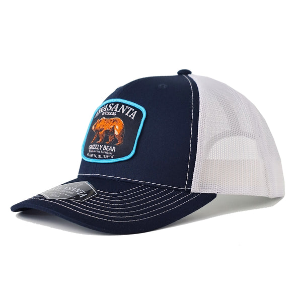 GRIZZLY 112 NAVY/WHITE TRUCKER