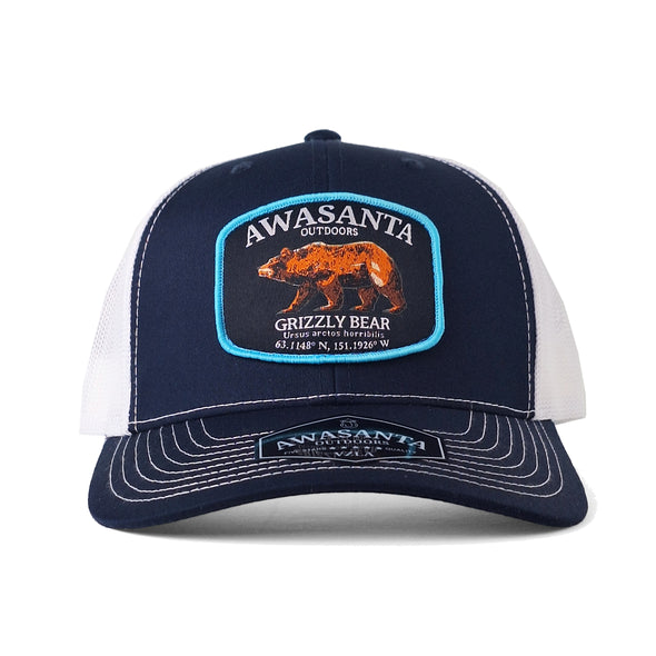 GRIZZLY 112 NAVY/WHITE TRUCKER