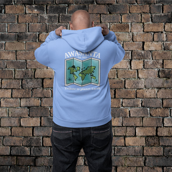 WORLD MAP HOODIE