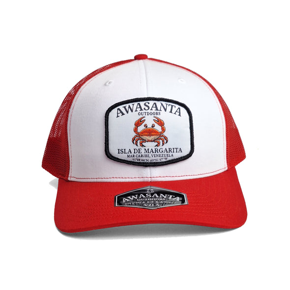 MARGARITA 112 WHITE/RED TRUCKER