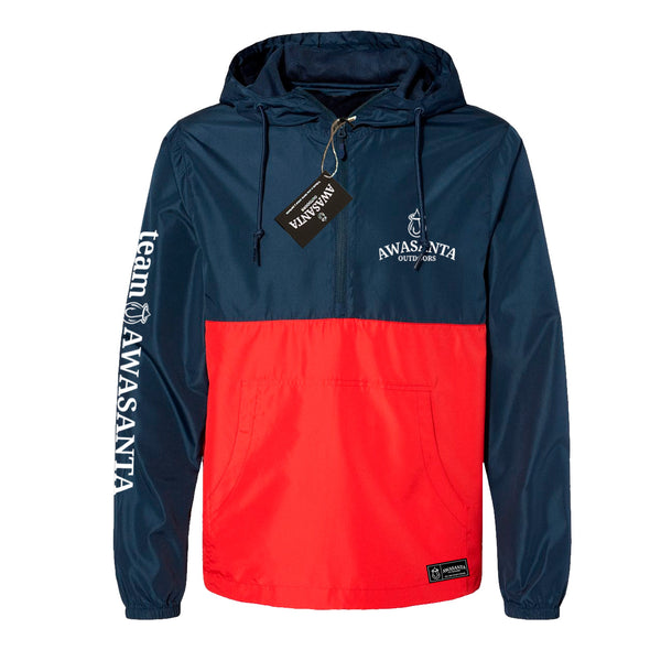 WINDBREAKER RED/NAVY