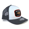 CHIGUIRE 112 WHITE/BLACK TRUCKER