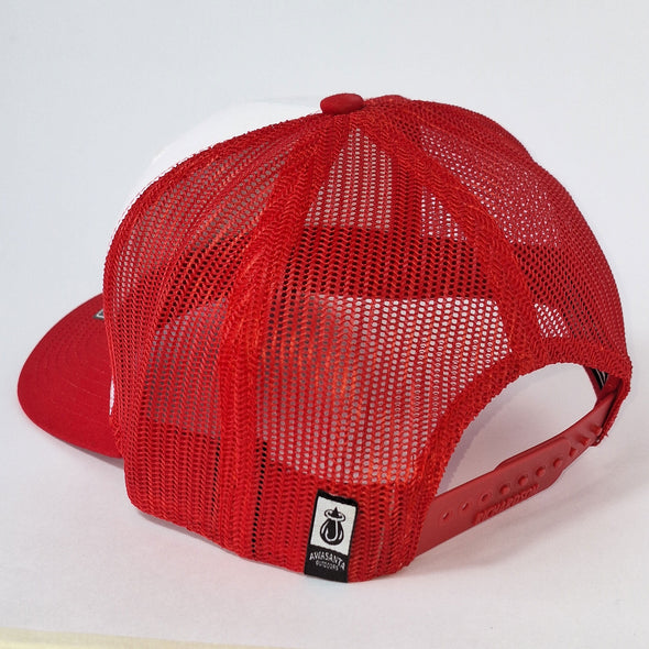 PAVON 112 WHITE/RED TRUCKER