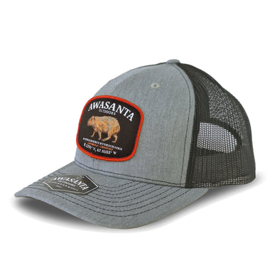 CHIGUIRE 112 GRAY/BLACK TRUCKER