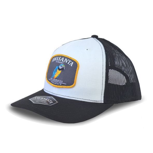 GUACAMAYA 112 WHITE/BLACK TRUCKER