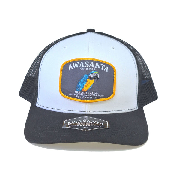 GUACAMAYA 112 WHITE/BLACK TRUCKER