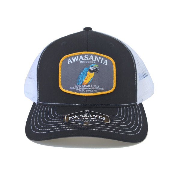 GUACAMAYA 112 BLACK/WHITE TRUCKER