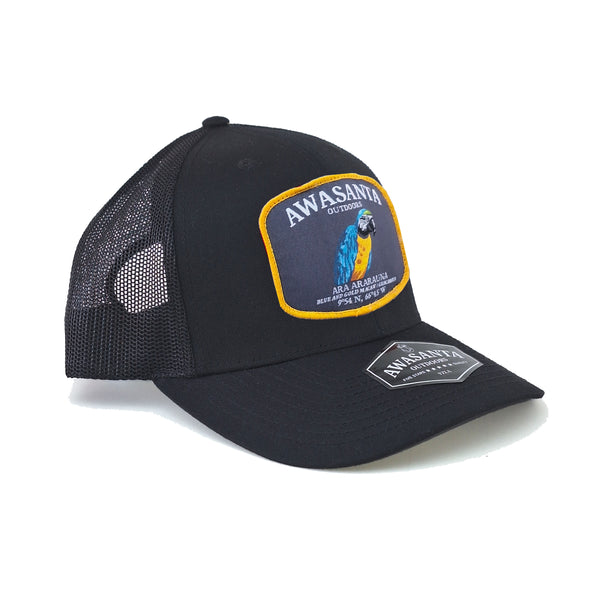 GUACAMAYA 112 BLACK/BLACK TRUCKER