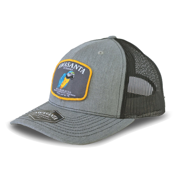 GUACAMAYA 112 GRAY/BLACK TRUCKER