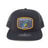 GUACAMAYA 511 BLACK/BLACK SB TRUCKER