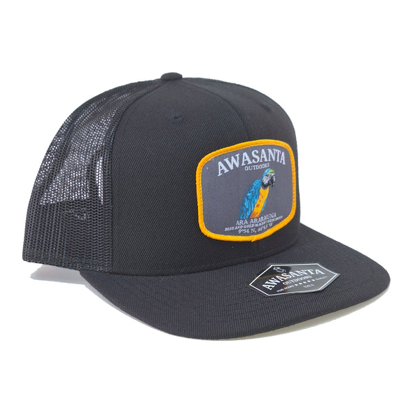 GUACAMAYA 511 BLACK/BLACK SB TRUCKER