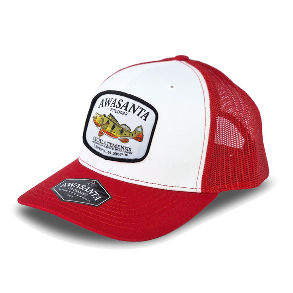 PAVON 112 WHITE/RED TRUCKER