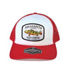 PAVON 112 WHITE/RED TRUCKER