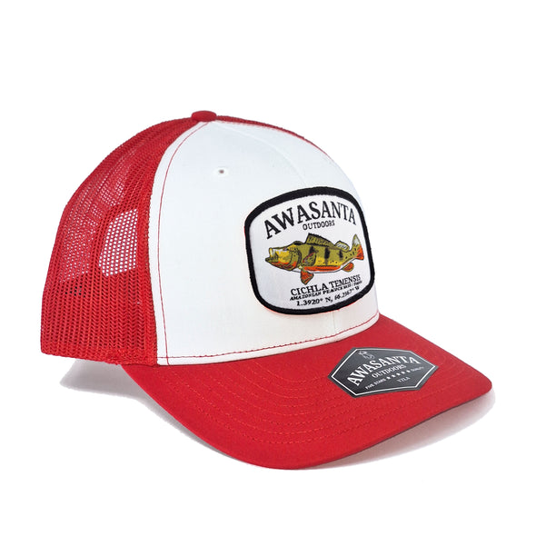 PAVON 112 WHITE/RED TRUCKER