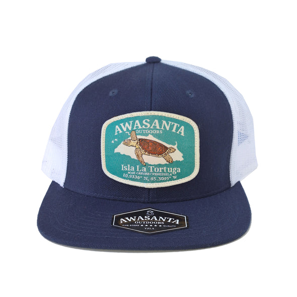 ISLA LA TORTUGA 511 NAVY/WHITE SB TRUCKER