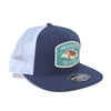 ISLA LA TORTUGA 511 NAVY/WHITE SB TRUCKER